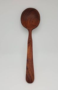 Cuillères à soupe rondes de haute qualité en vente chaude, cuillère à soupe coréenne, cuillère à thé et à café en bois, cuillères de service pour restaurant et mariage - Product Image 2