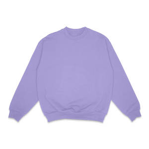 Sudadera con hombros caídos de lana de esponja blanca Unisex Bella Canvas Fleece sudadera de manga larga de mármol gris claro - Product Image 2