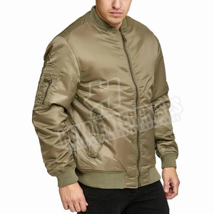 Chaqueta Bomber de satén para hombre, moderna y cómoda, de alta calidad, duradera y perfecta para ropa informal - Product Image 5