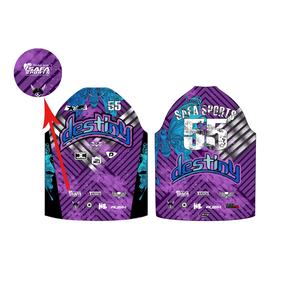 Maillot de paintball personnalisé pour femmes, Hk Surge Teal Tops, personnalisé, sublimation, camouflage, maillot de paintball, anime, maillot de paintball - Product Image 6