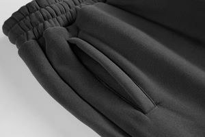 Mens Streetwear Jogger <b>Pants</b> 100% Cotton Autumn Fleece <b>Straight</b>-<b>Leg</b> <b>Track</b> Sweatpants Blank Custom OEM Service - Product Image 4