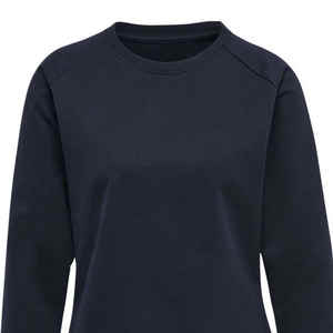 Último diseño personalizado de moda y casual para mujer sudadera suelta pulóver estampado a pedido sudadera pulóver para mujer - Product Image 5