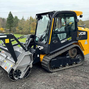 JCB Skid Steer Loader Compact Track Loader 2 Ton Construction Equipment With FPT Engine <b>Used</b> <b>Machine</b> - Product Image 6