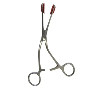 Pince pour orthodontie dentaire coudée en acier inoxydable pince de maintien Instruments de saisie incurvés pour pince de maintien de langue - Product Image 3