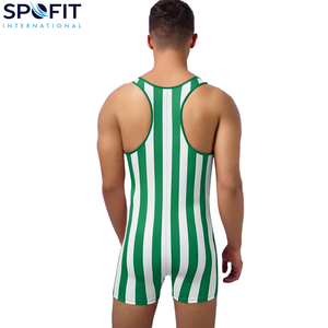 Singlet de lutte de haute qualité pour jeunes et hommes, grandes tailles, personnalisable par sublimation, conception OEM personnalisée, singlet de lutte pour hommes - Product Image 4