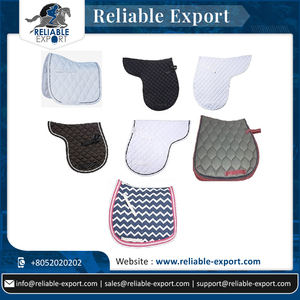 Vente en gros de tapis de selle de cheval tout usage produit de sellerie équine confortable avec doublure en polycoton - Product Image 6