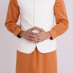 Chaleco DE BODA hecho a medida para hombre, material de lona transpirable cómodo, precio atractivo para ropa exterior de otoño - Product Image 6