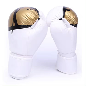 Gants de combat en cuir de vachette véritable imprimés au design personnalisé Nouveaux gants d'arts martiaux et de boxe pour adultes - Product Image 3