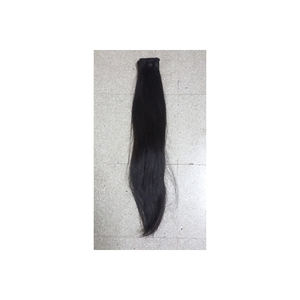 Extensions de cheveux naturels indiens de qualité supérieure, texture lisse, avec nuances naturelles, prix d'usine - Product Image 1