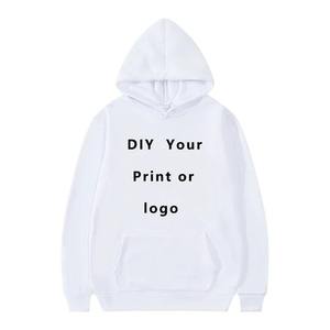 Sweat-shirt unisexe décontracté d'hiver 2024 avec texte et logo personnalisés, imprimé sur mesure, 100% coton - Product Image 4