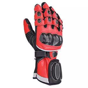 Direct Factory Suppliers Customize Design and Colors Pure Leather Totally Customizable Professional Quality <b>Motorbike</b> <b>Gloves</b> - Product Image 2