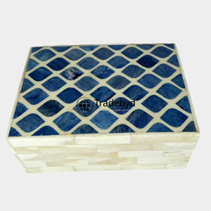 Mother of Pearl Inlay Jewelry <b>Box</b> Elegant <b>Keepsake</b> Organizer Premium Handmade Home Decor Tradebyd - Product Image 4