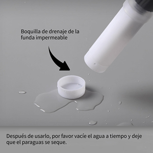 Paraguas Recto Extra Grande de 24K con Mango de Cuero Automático, Resistente al Viento, para Uso Personal y Empresarial, Personalizado de Fábrica, Semiautomático - Product Image 2