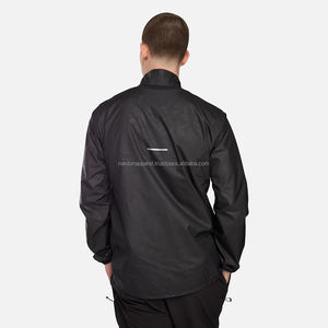 Nardon Apparel Vente en gros Logo personnalisé Veste coupe-vent personnalisée Veste coupe-vent à glissière complète adaptée à l'extérieur et au travail - Product Image 2