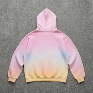 Ventes chaudes, sweat-shirt en molleton lourd 100% coton, surdimensionné, tie-dye, lavé, hiver, homme, logo brodé personnalisé, coupe-vent, respirant - Product Image 3