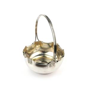 Tazón de Servir Redondo de Acero Inoxidable con Asa Estilo Cesta, Vajilla Elegante para Eventos, Servicio de Alimentos y Uso en Buffet, de la India - Product Image 2