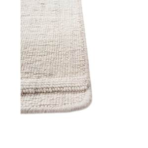 Tapis en laine rayée ivoire fait main Contour HWP-03 pour salon et chambre à coucher, tapis rectangulaire tissé à la main - Product Image 4