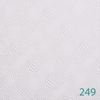 Panneau de plafond en PVC, carrelage de plafond décoratif, panneau de plafond imperméable et résistant au feu pour la maison et les bâtiments commerciaux