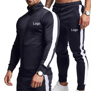 Conjuntos de chándal de primavera con cordón y capucha transpirable unisex, traje de jogging personalizable - Product Image 3