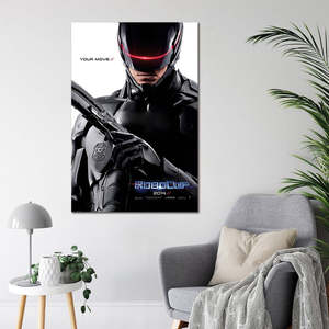 Póster de lienzo con impresión digital de RoboCop 2014 para decoración del hogar, material de lona, ​​banderas - Product Image 3