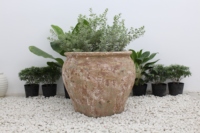 Venta al por mayor barato vietnamita hecho a mano plantadores de cerámica esmaltada cerámica vietnamita de fabricante vietnamita