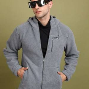 Sweats à capuche en coton pour hommes de notre collection 2025 avec finition polaire à l'intérieur - Product Image 4