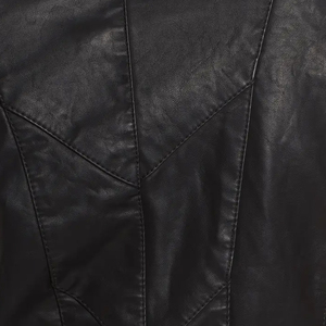 New Fashion Comfortable Premium Women's <b>Winter</b> <b>Leather</b> <b>Jacket</b> Breathable Front Logo Streetwear Solid Color Casual Wear - Product Image 5