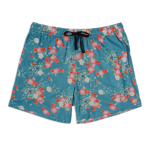 Pantalones Cortos Deportivos de Malla para Hombre, 100% Poliéster, Cintura Elástica, Transpirables, de Secado Rápido, Estilo Urbano Personalizado - Product Image 1