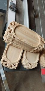 BANDEJA IMPRESA DE MADERA BITE MEJOR CALIDAD TALLADA Forma cuadrada disponible y artesanía de la India mejor muestra Venta caliente - Product Image 5