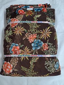 Eco-Friendly Pure Natural Crepe Embroidery Fabric Woven Medium Weight Dyed Pattern for Home Textiles Apparel Quick-Dry - Product Image 4