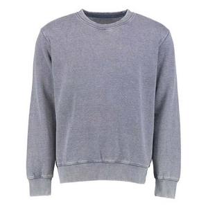 Wholesale Custom Logo Cotton Basics Men's Hoodies and Sweatshirts Oversized Vintage Crewneck Acid Washed Sweatshirts <b>for</b> Men's - Product Image 6