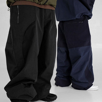 Pantalon de snowboard Baggy coupe-vent imperméable vêtements de ski Hip Hop coupe ample Hipster Ski neige pantalon respirant