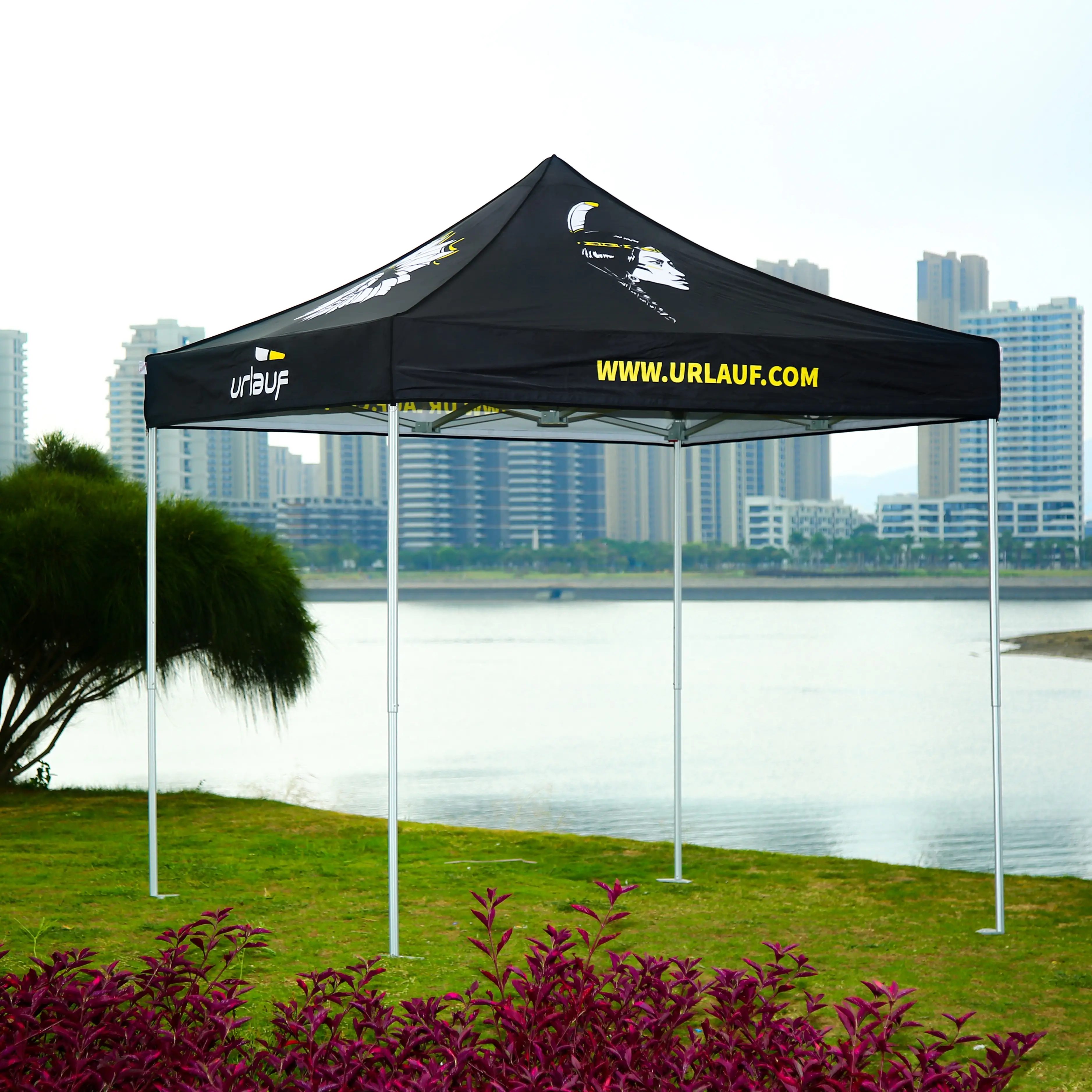 Resistente tenda de liga de alumínio, hexágono de 10x10 pés dobrável gazebo barraca de copa ao ar livre para eventos grandes refugee 3x3m