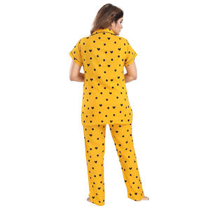 OEM personalizado Spandex/algodón de manga larga de punto a rayas Rosa invierno pijama conjunto transpirable ropa de dormir térmica para las mujeres más tamaño - Product Image 2