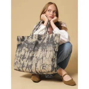Borsa Tote in Tela Ecologica con Stampa Serigrafica Multicolore per Attività Promozionali - Product Image 5