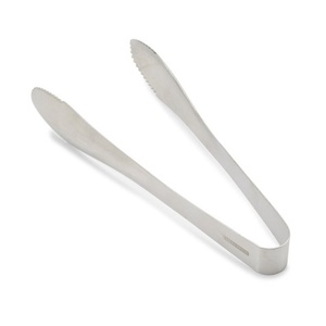 Pince à glaçons et à glaçons en acier inoxydable pince à glaçons et à aliments en acier inoxydable de conception fantaisie et moderne - Product Image 1