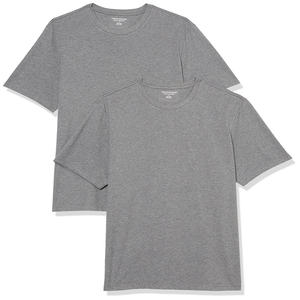 T-shirts grande taille pour hommes T-shirt en coton à épaules tombantes t-shirt personnalisé de haute qualité t-shirt uni - Product Image 1