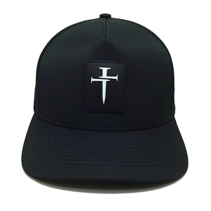 PVC Logo snapback Chapeau Polyester Tissu Baseball Chapeaux Golf Casquettes Vietnam Promotion Affaires Chapeau Casquette Pour Homme - Product Image 1