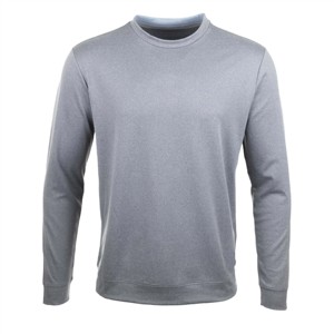 Haute qualité personnalisé surdimensionné Trapered Fit Crewneck polaire tissu blanc Streetwear pull sweat à capuche - Product Image 1