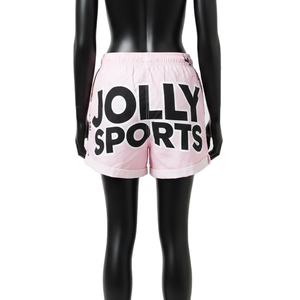 Shorts de Baño para Mujer, Poliéster y Spandex de Alta Calidad, 120 GSM, Secado Rápido, Estampado Gráfico Rosa, Logotipo Personalizado Disponible - Product Image 2