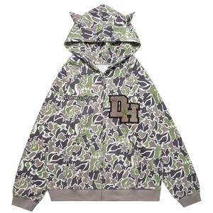 เสื้อมีฮู้ดแขนยาวสำหรับผู้หญิง, ไซส์ใหญ่พิเศษระบายอากาศน้ำหนักเบา - Product Image 3