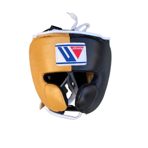 Winning Boxing Gloves Set Genuine Leather Lace-Up Black Gold Moisture Wicking Multi Padding Full Finger Lightweight Breathable - Product Image 3