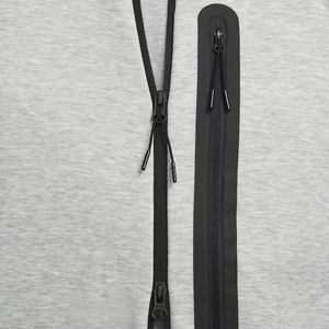 Sudadera con capucha 100% algodón, nueva llegada, para hombre, talla grande, personalizable, con cremallera completa, ropa deportiva, forro polar técnico, con cremallera, Haus Industries - Product Image 3