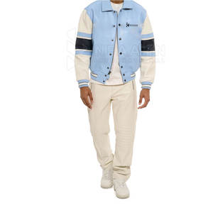 Veste d'hiver de style original Veste Letterman sur mesure avec coutures solides et veste Letterman coupe ajustée - Product Image 6