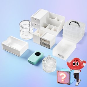 Pho-magic <b>Box</b> Phomemo Blind <b>Storage</b> <b>Box</b> <b>Vinyl</b> and Resin Toy <b>Storage</b> with Animal Theme for Gift - Product Image 2