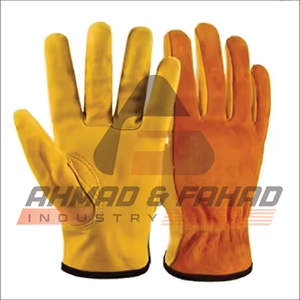 Gants de travail en cuir fendu de haute qualité - Product Image 1