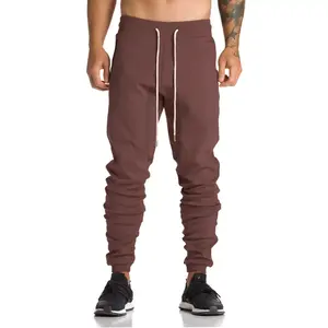 กางเกงวิ่งสไตล์ไฮสตรีทสำหรับผู้ชายกางเกงลำลองกางเกงใส่เล่นยิมพร้อมกระเป๋า - Product Image 3