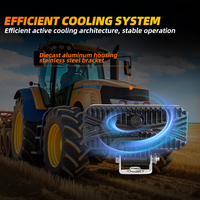 Phare de travail LED tout-terrain super lumineux 26W pour tracteur Kubota 12V, éclairage extérieur pour machines agricoles, modèle PZ7004, garantie 1 an