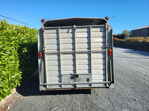 High Capacity 12ft x 6ft Livestock <b>Trailer</b> <b>Tractor</b> Farming Use Heavy Duty Rear Transport Wagon Strong Build New for sale - Product Image 5