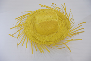 Le meilleur choix chapeau de paille en jonc de mer conception personnalisée chapeau de plage fait main du fabricant vietnamien en gros adapté au consommateur - Product Image 3